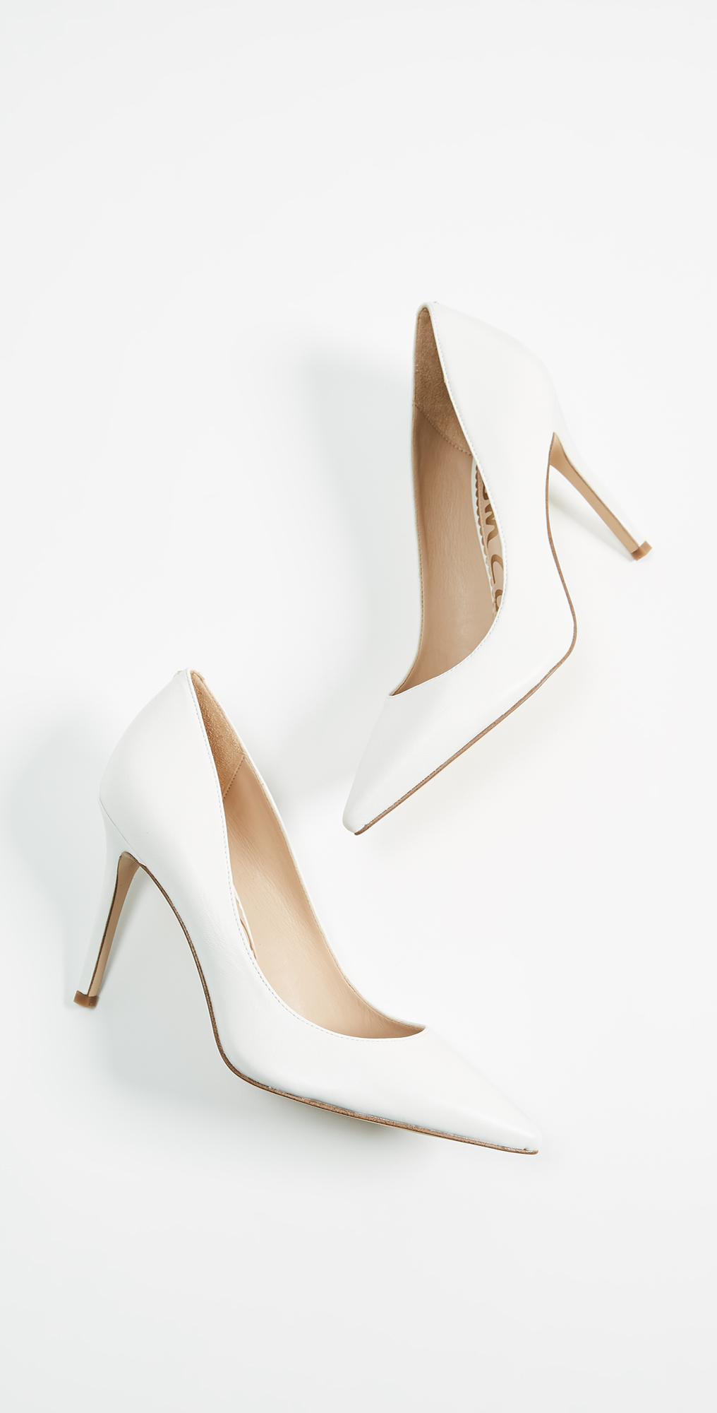 sam edelman white pumps