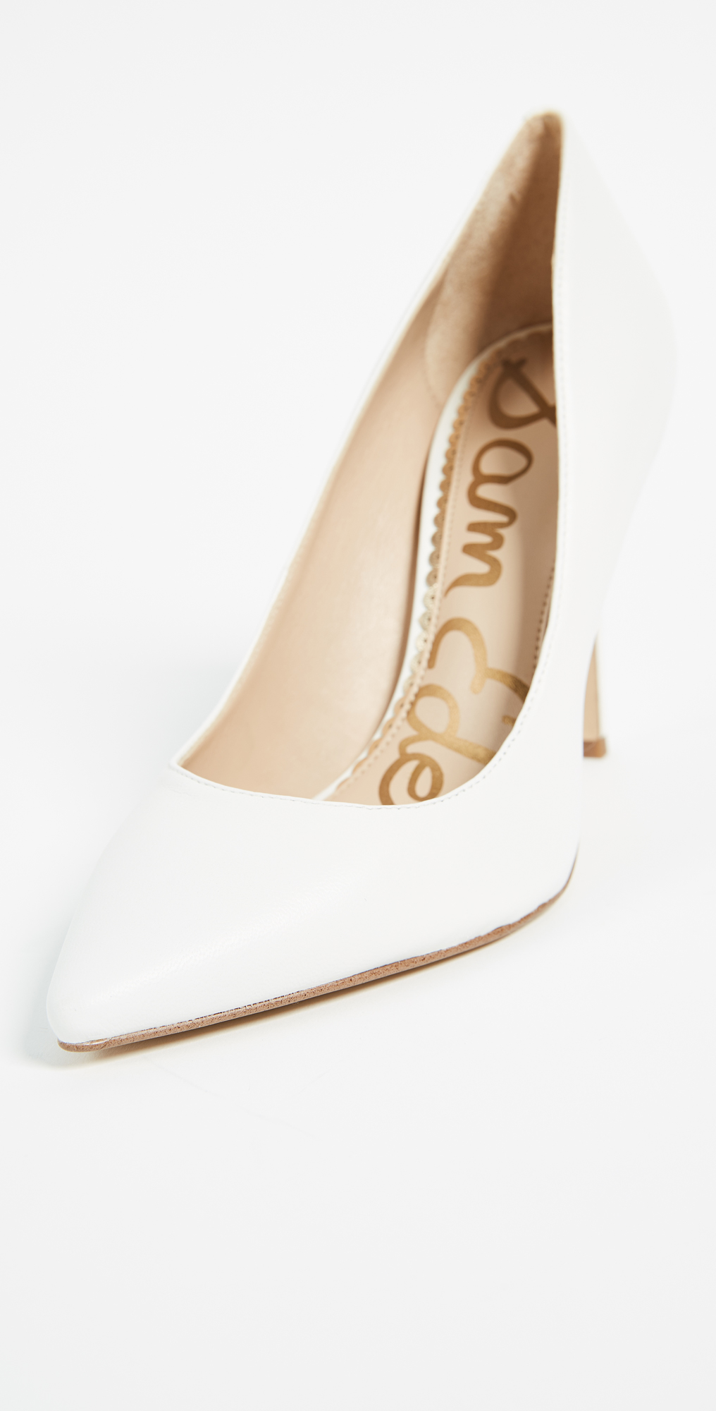 sam edelman white hazel pumps