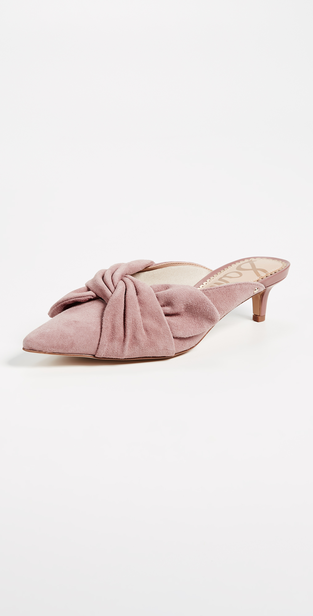 sam edelman bow mules