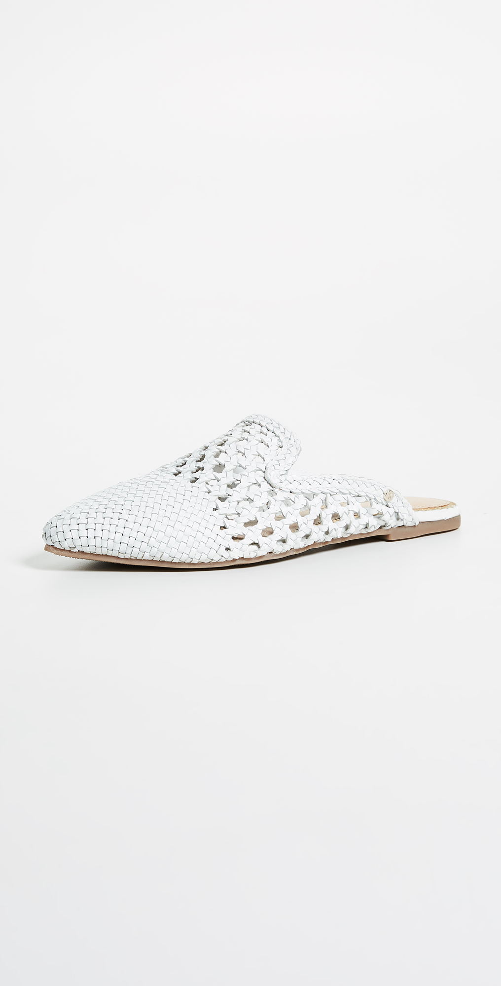 sam edelman navya woven leather slippers