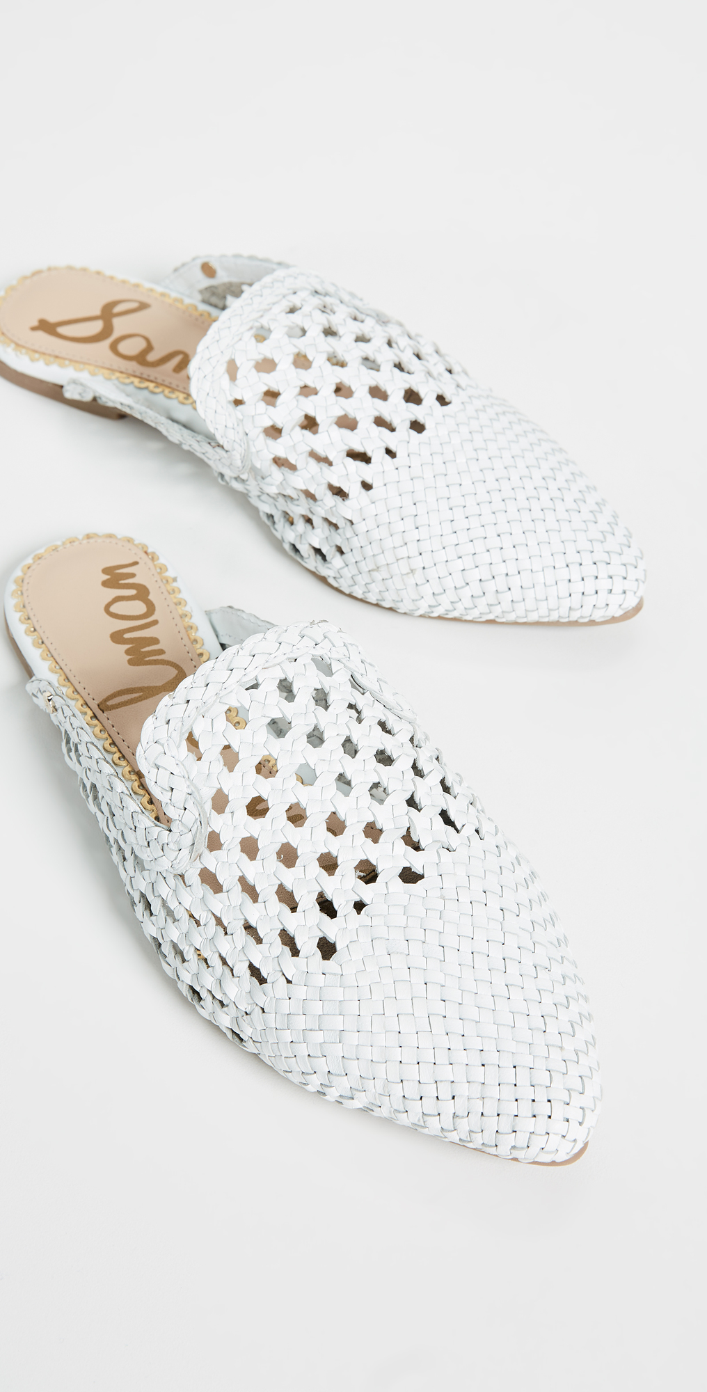 sam edelman navya woven loafer mule