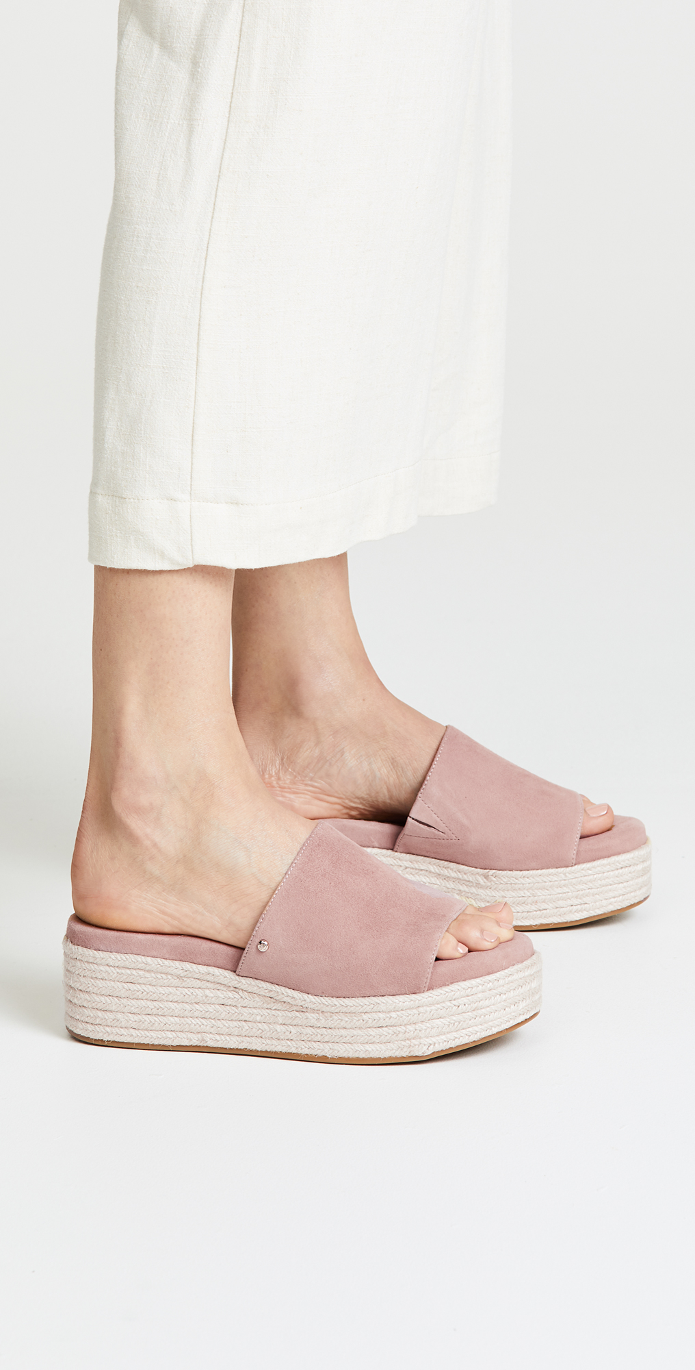 weslee platform slide sandal