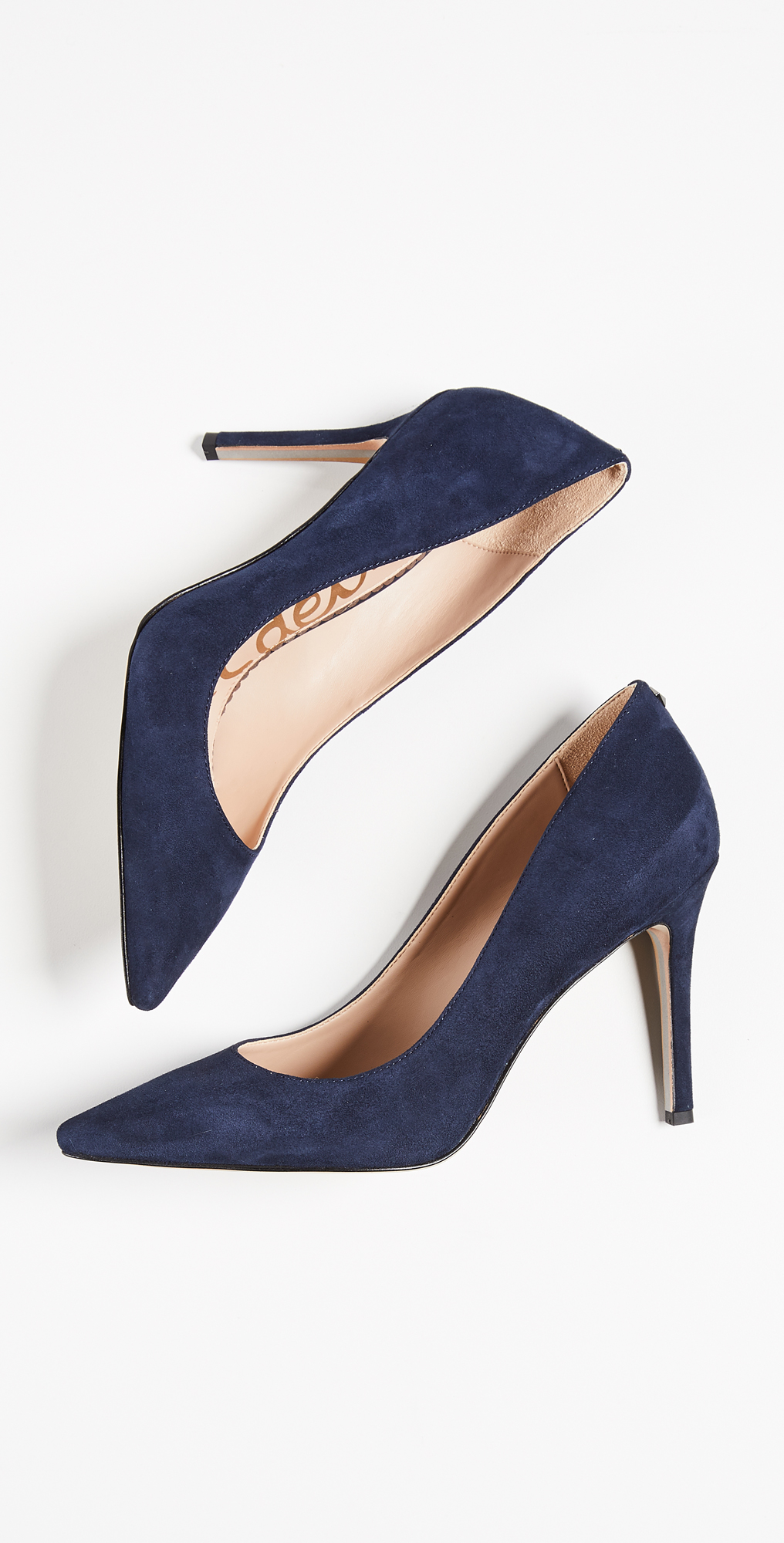 sam edelman navy pumps