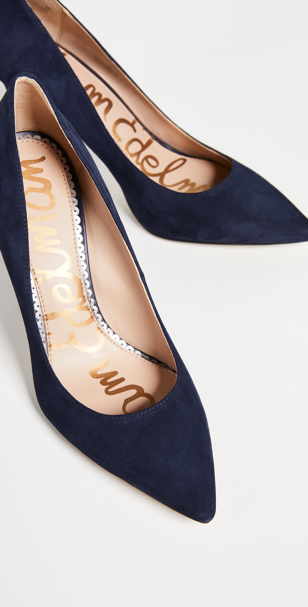 sam edelman navy pumps