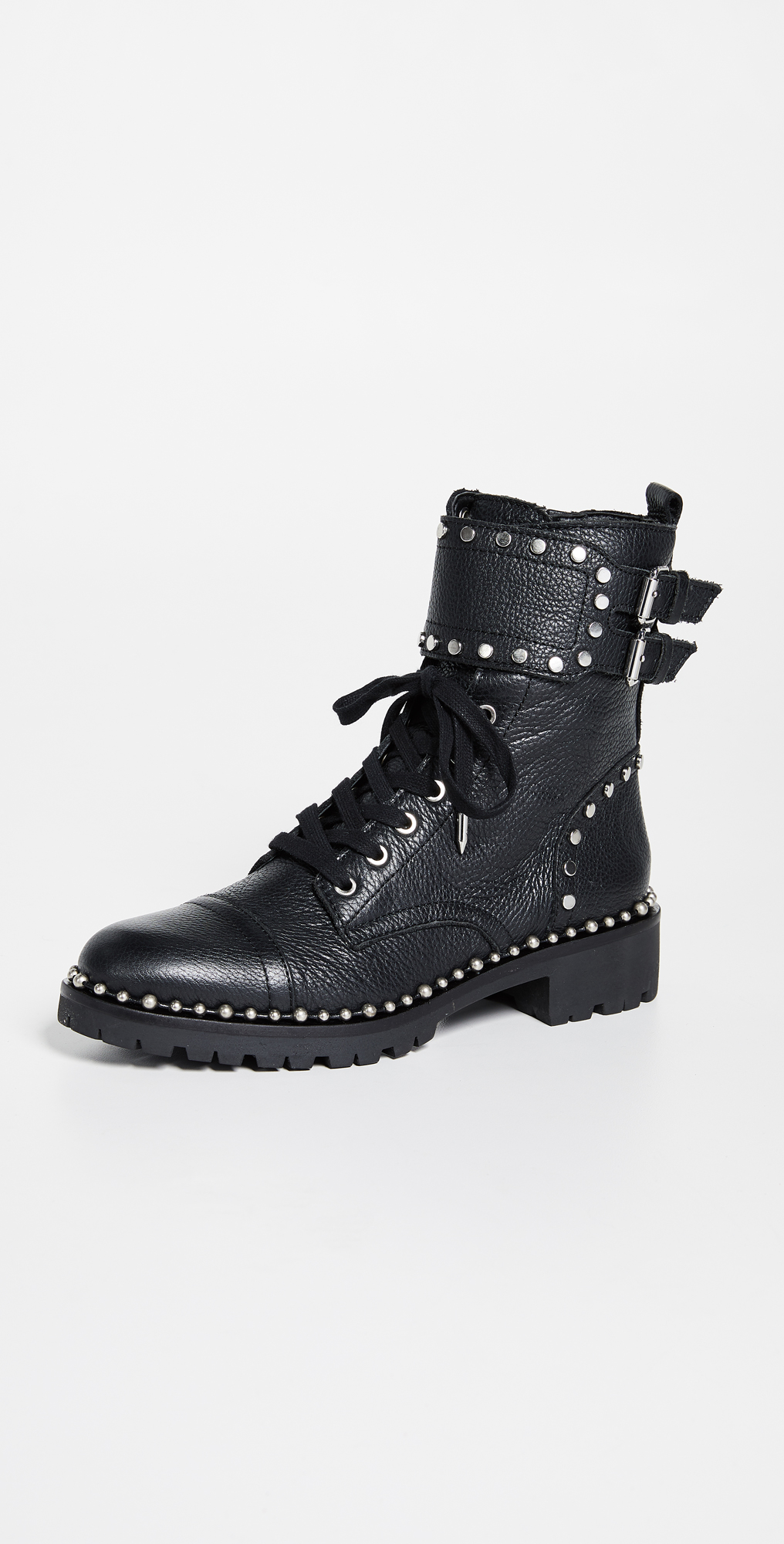 sam edelman artists & boho jennifer leather combat boots