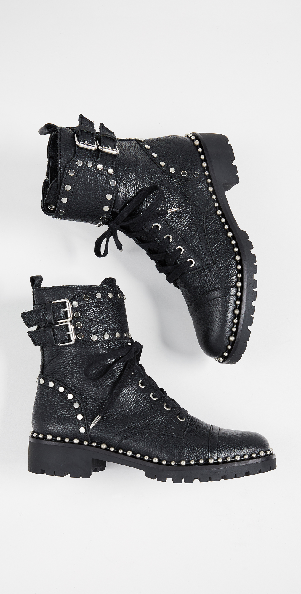 sam edelman artists & boho jennifer leather combat boots