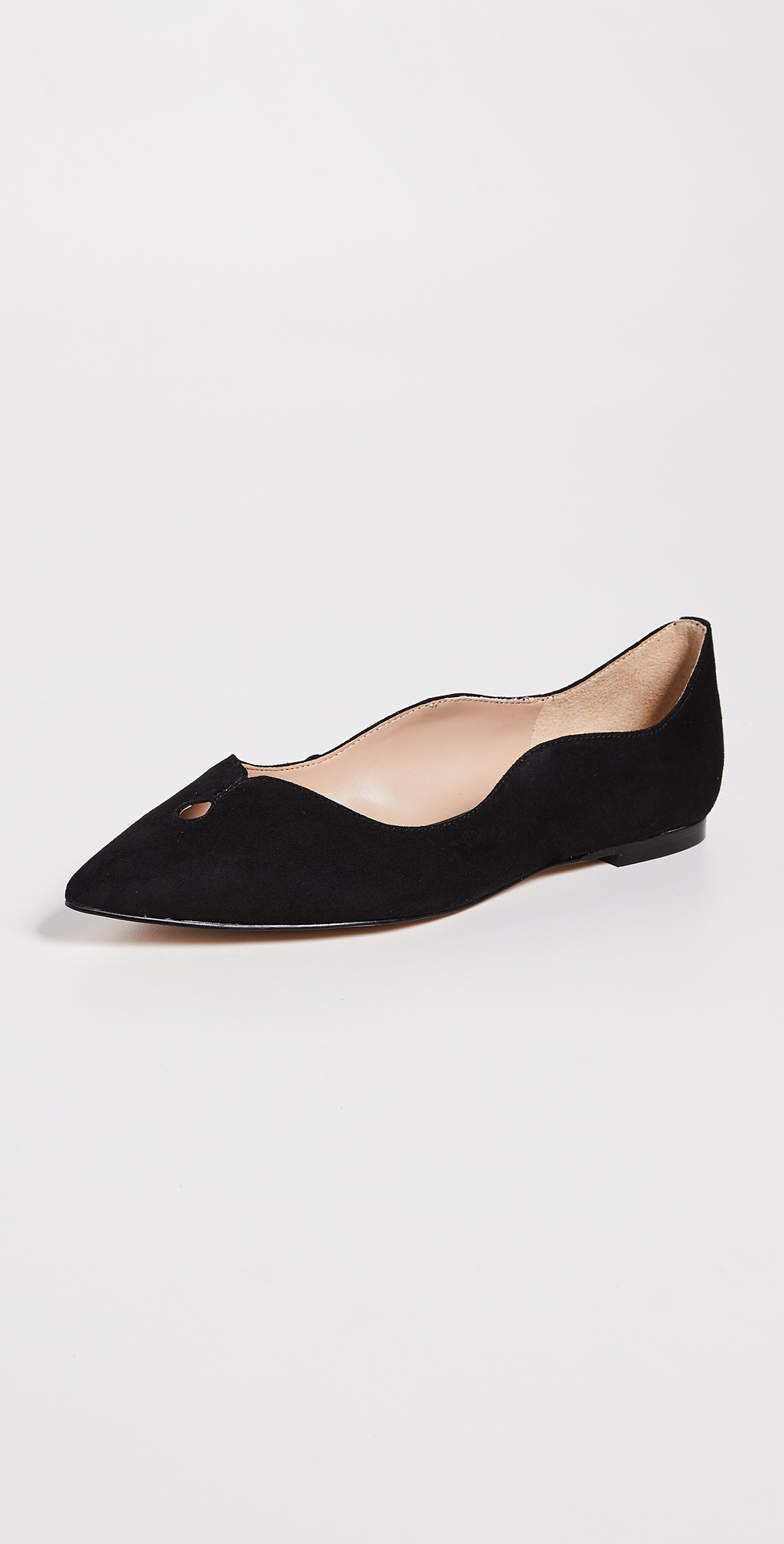 sam edelman rosalie scalloped flat
