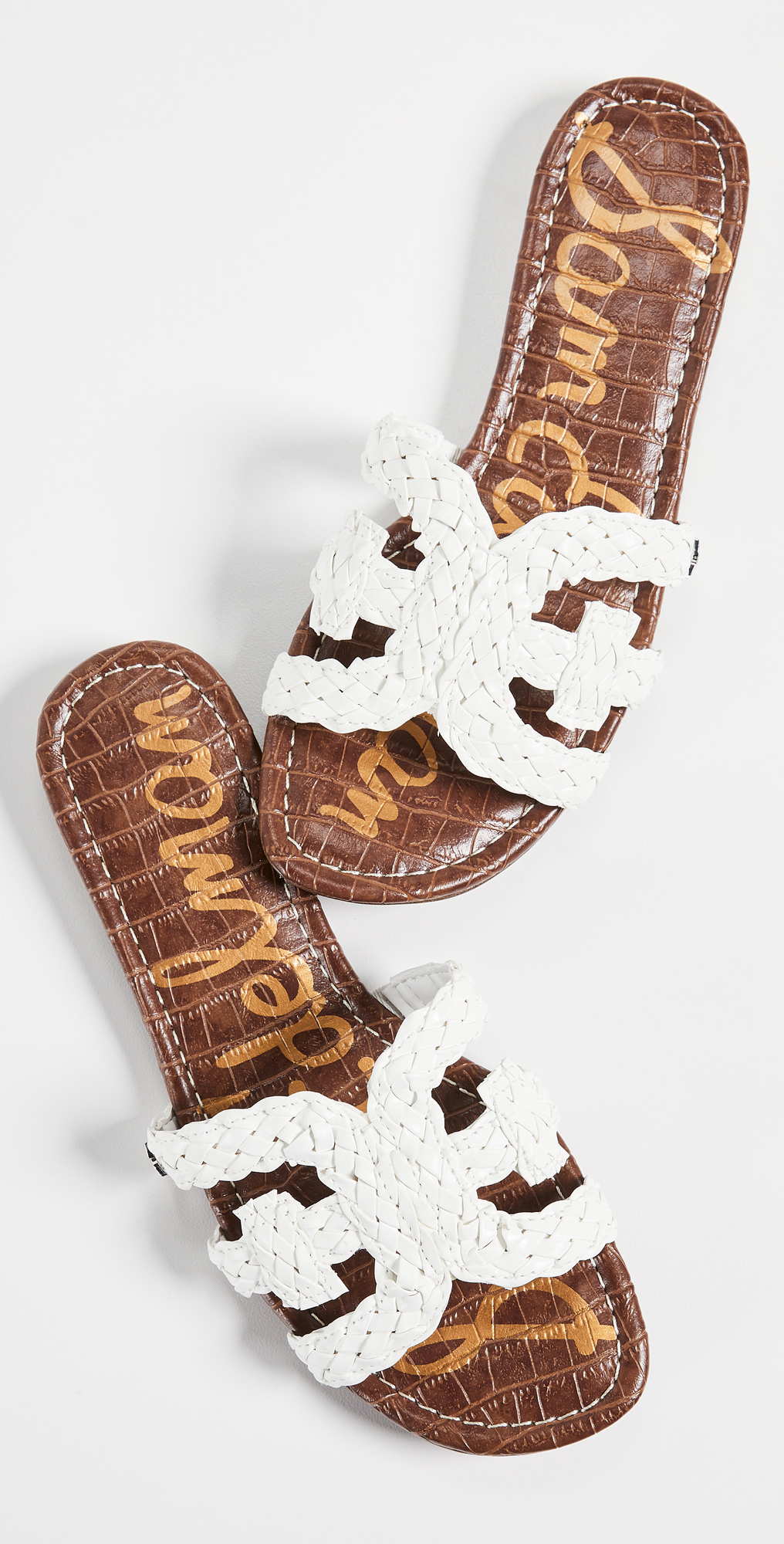 sam edelman beckie woven slide sandal