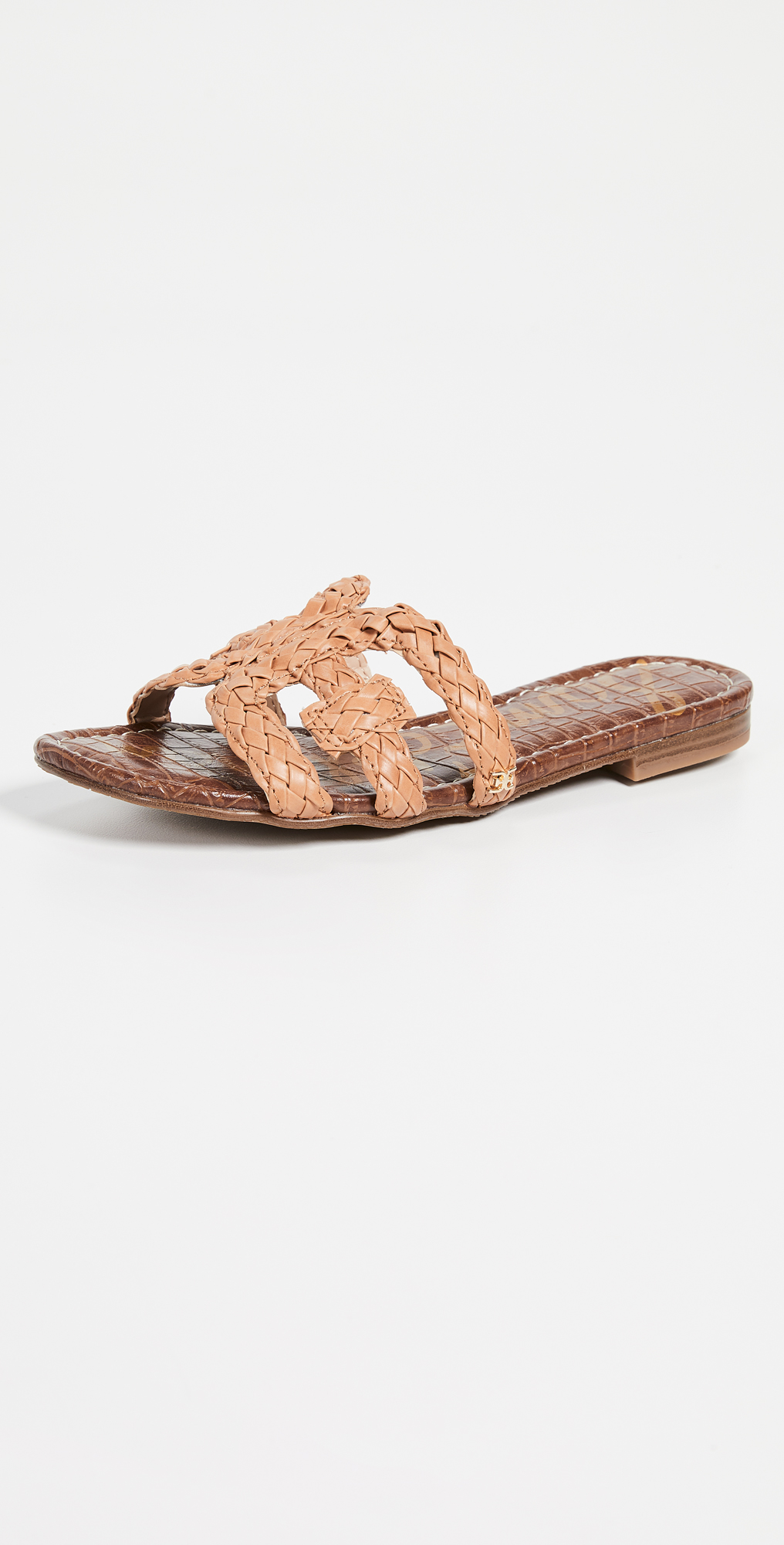 sam edelman beckie woven slide sandal