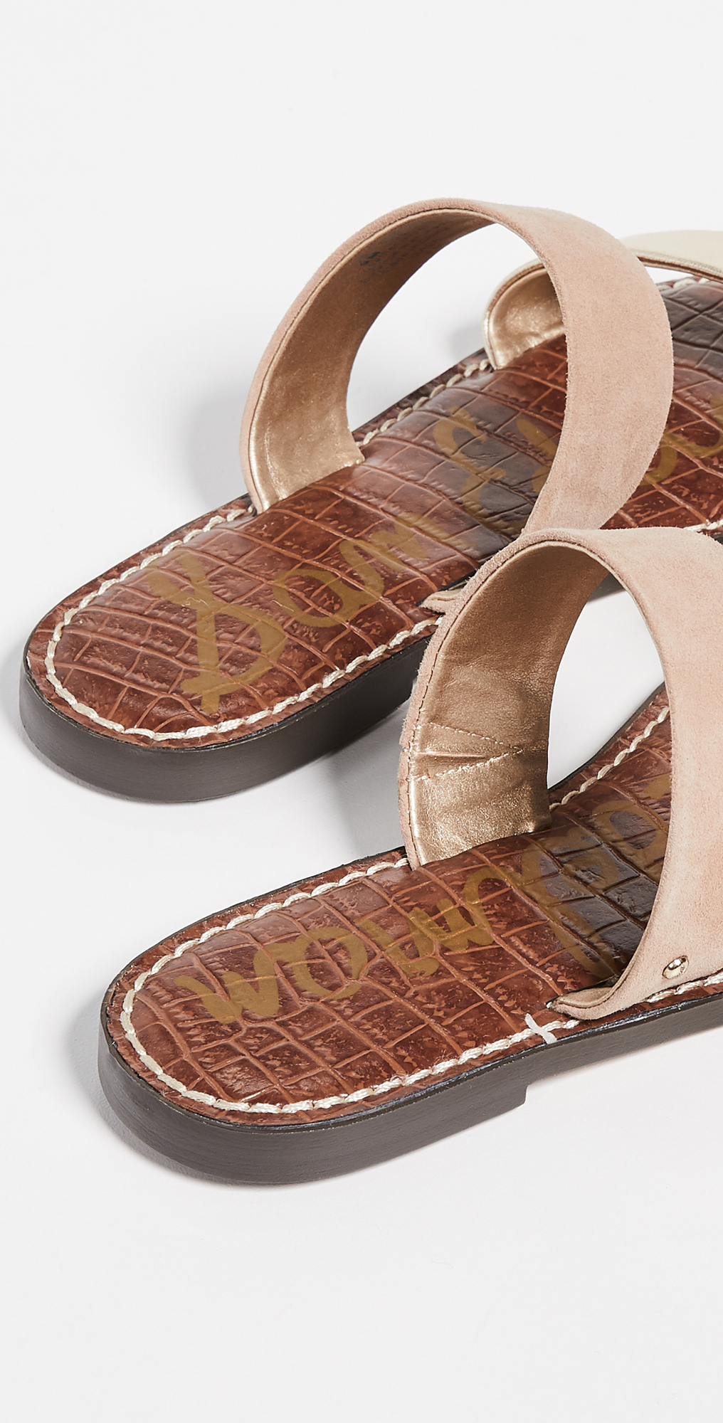 sam edelman gala slide sandal gold