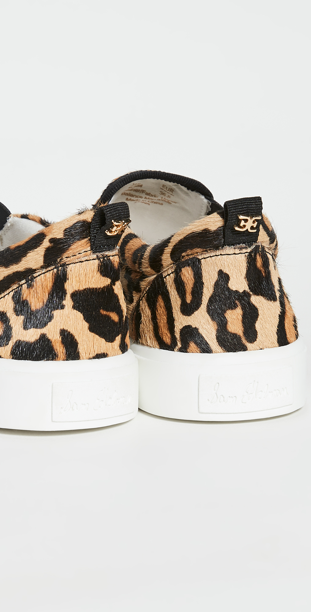 sam edelman leopard slip ons