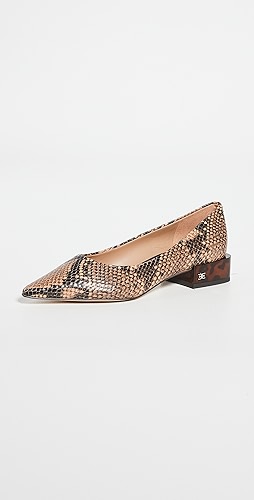 sam edelman snakeskin mules