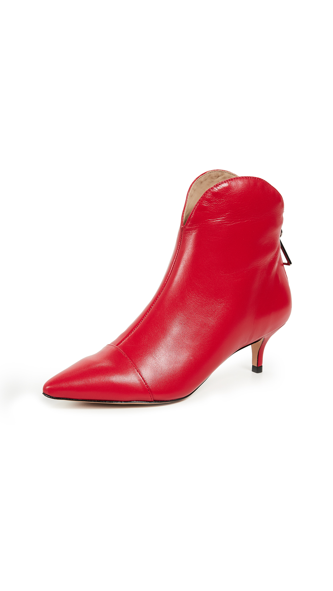 schutz red boots