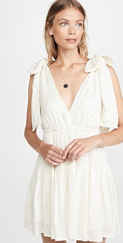 wrap sparkle dress
