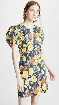 Sea - Ella Puff Sleeve Dress