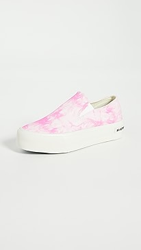 SeaVees - Baja Platform Tie Dye Slip On Sneakers