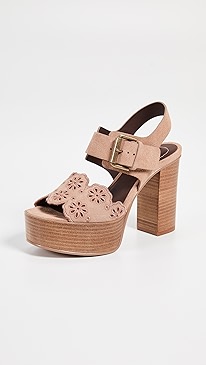 See by Chloe - Krysty Foral Platform Sandals