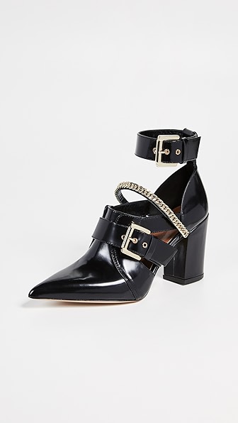 SELF-PORTRAIT HOLLY CUT-OUT ANKLE BOOTS