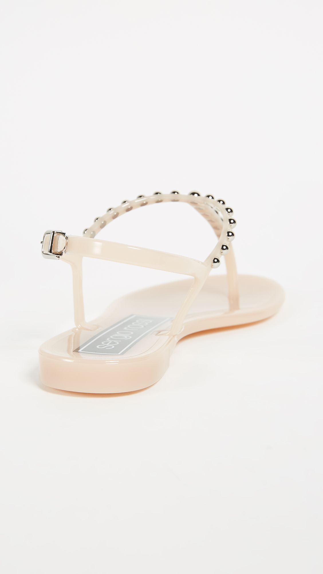 sergio rossi jelly sandals