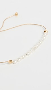 Shashi Natasha Pearl Slide Bracelet