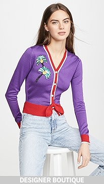 Stella Jean - Cardigan with Bow
