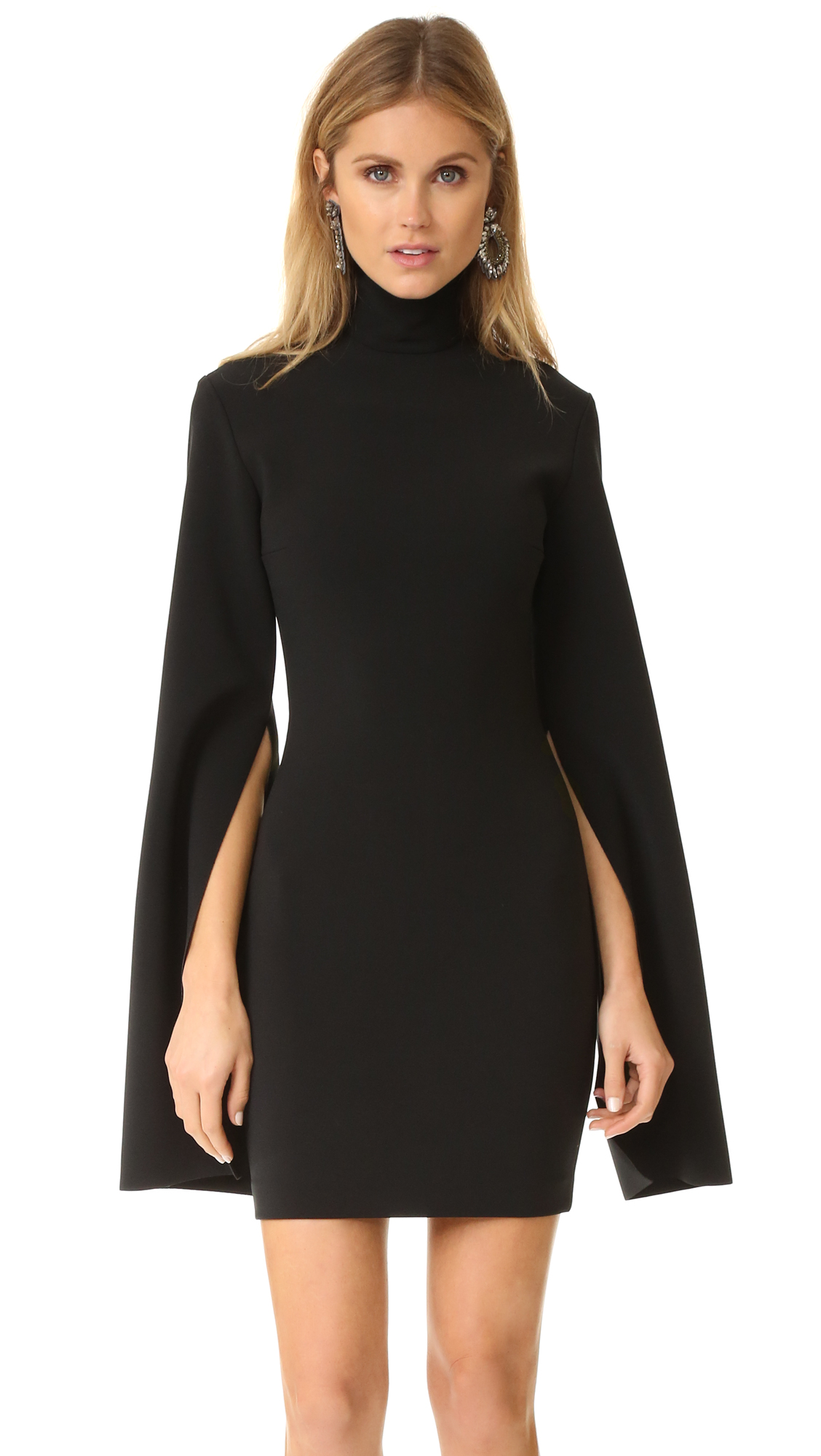 solace london black franklin dress