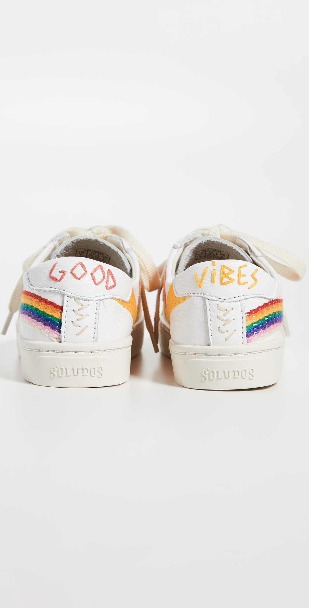 soludos sneakers rainbow