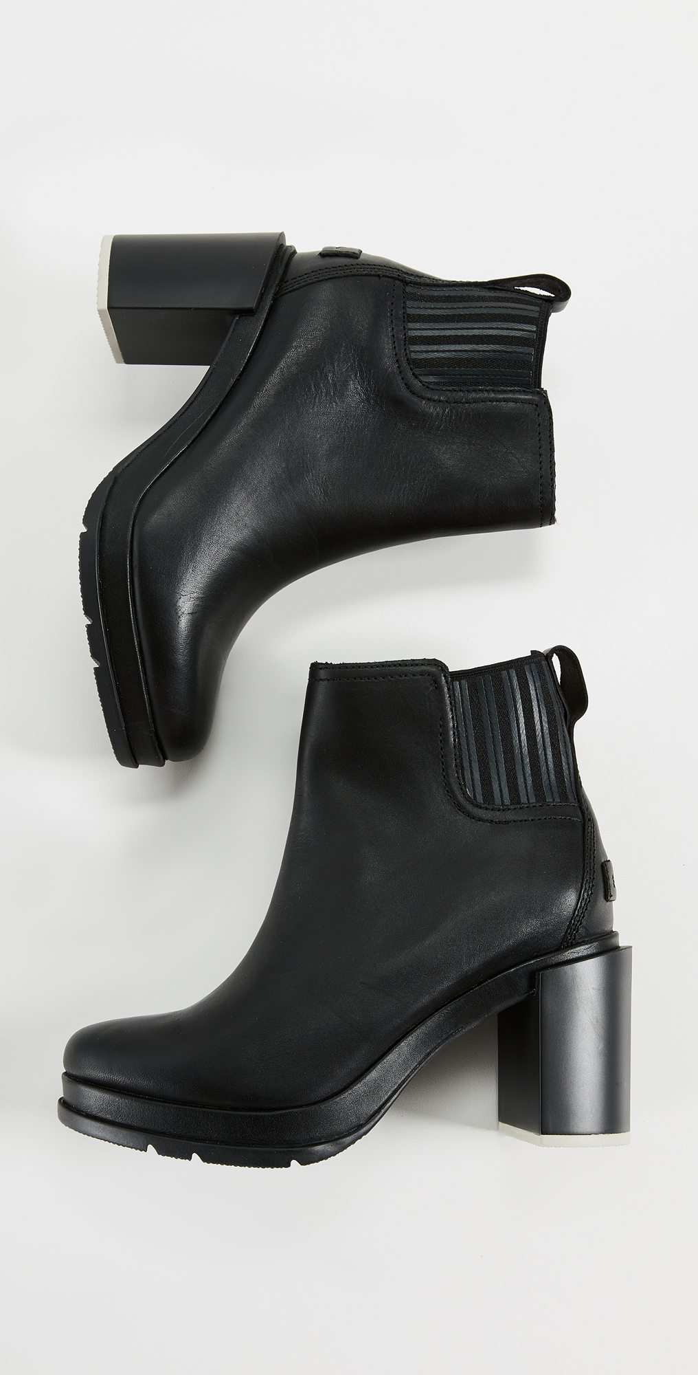sorel margo chelsea boot black