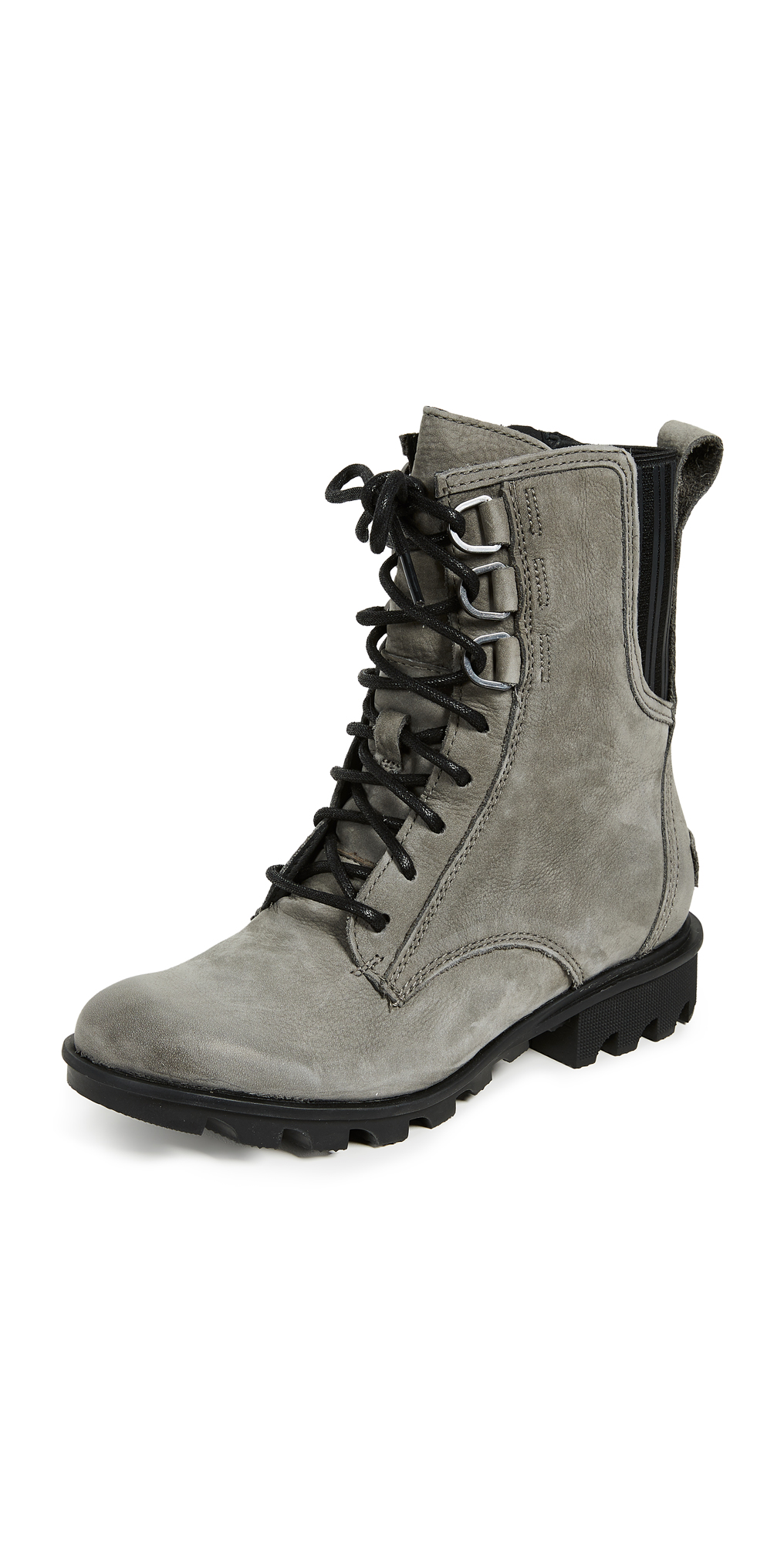 sorel phoenix waterproof nubuck combat boots