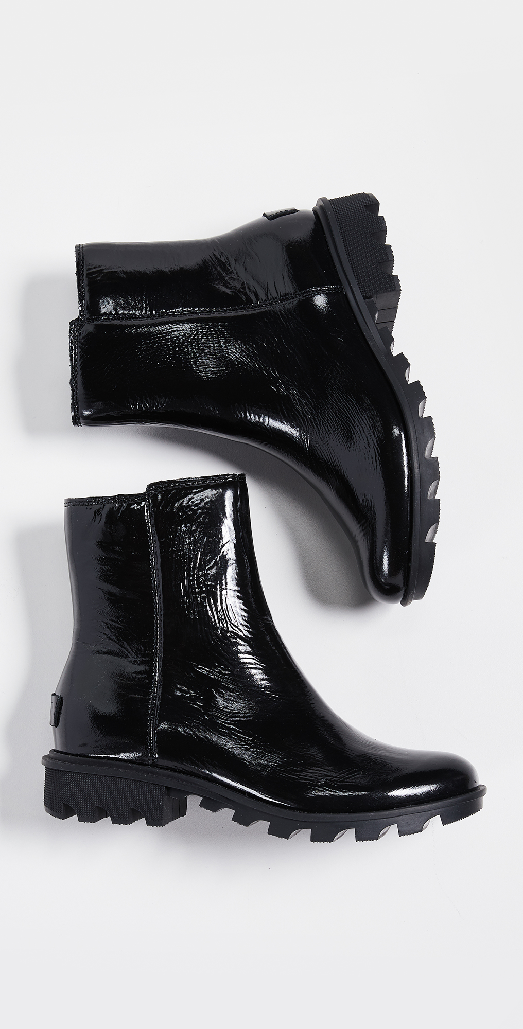 sorel patent leather boots