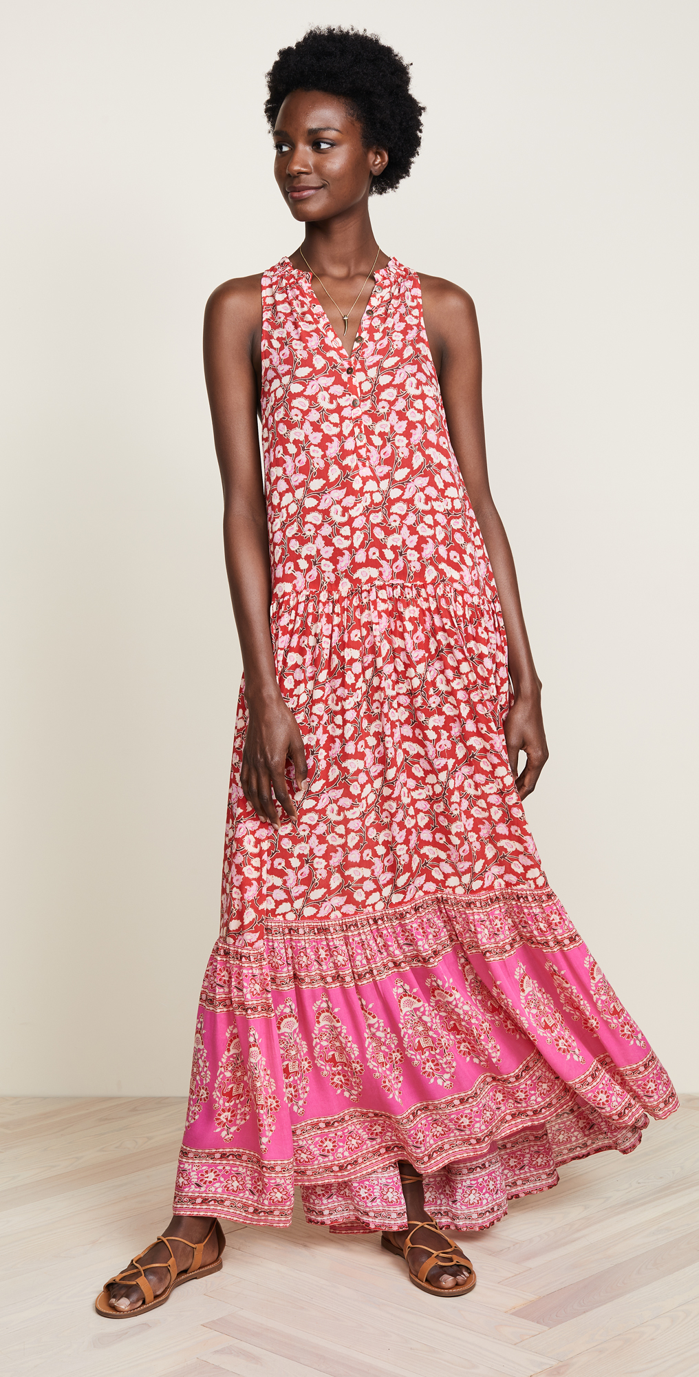 Spell delirium maxi dress gold Clearance