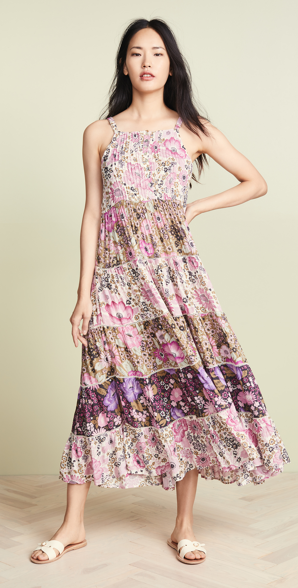 desert daisy maxi sundress