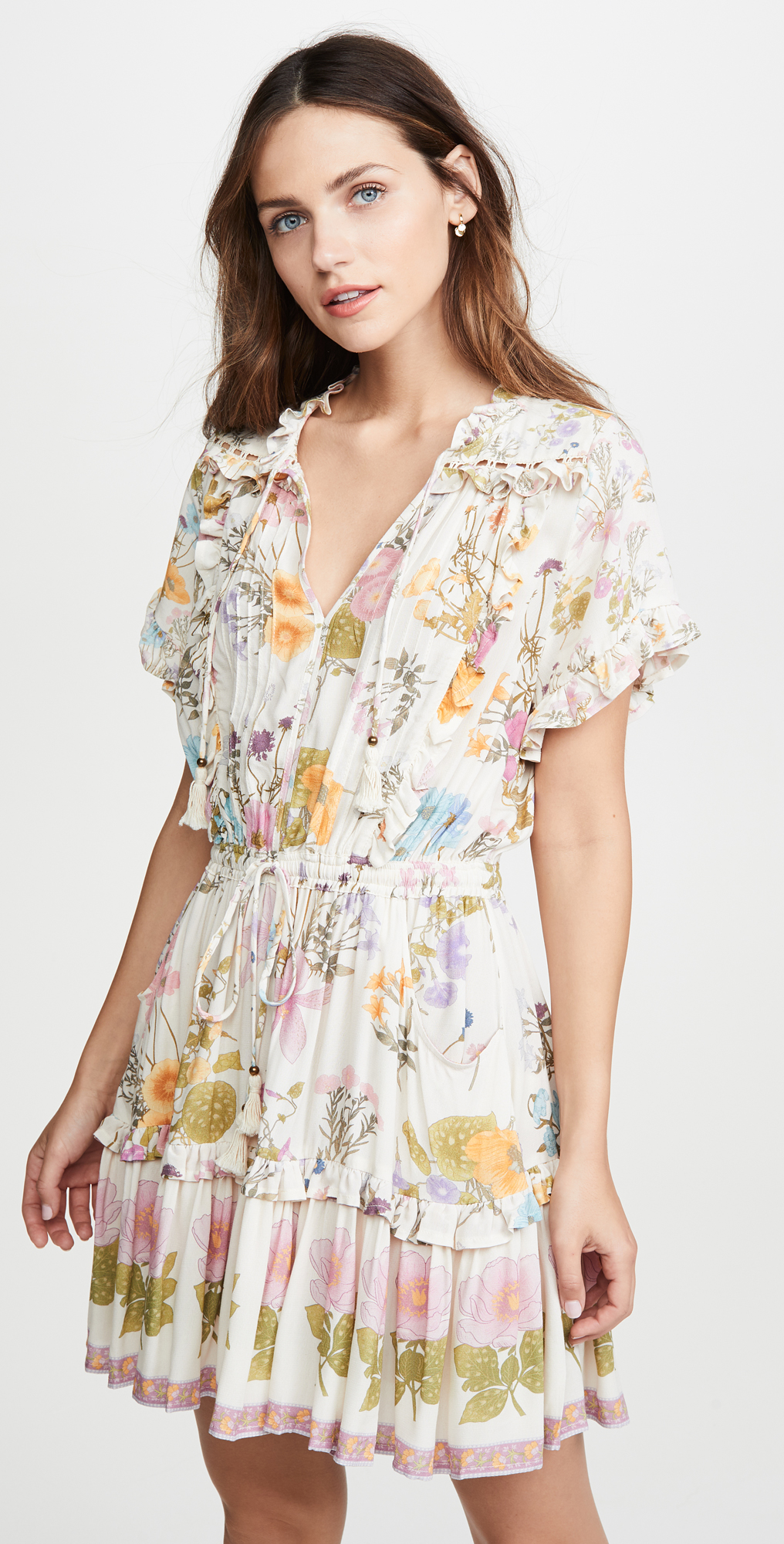 wild bloom long sleeve playdress