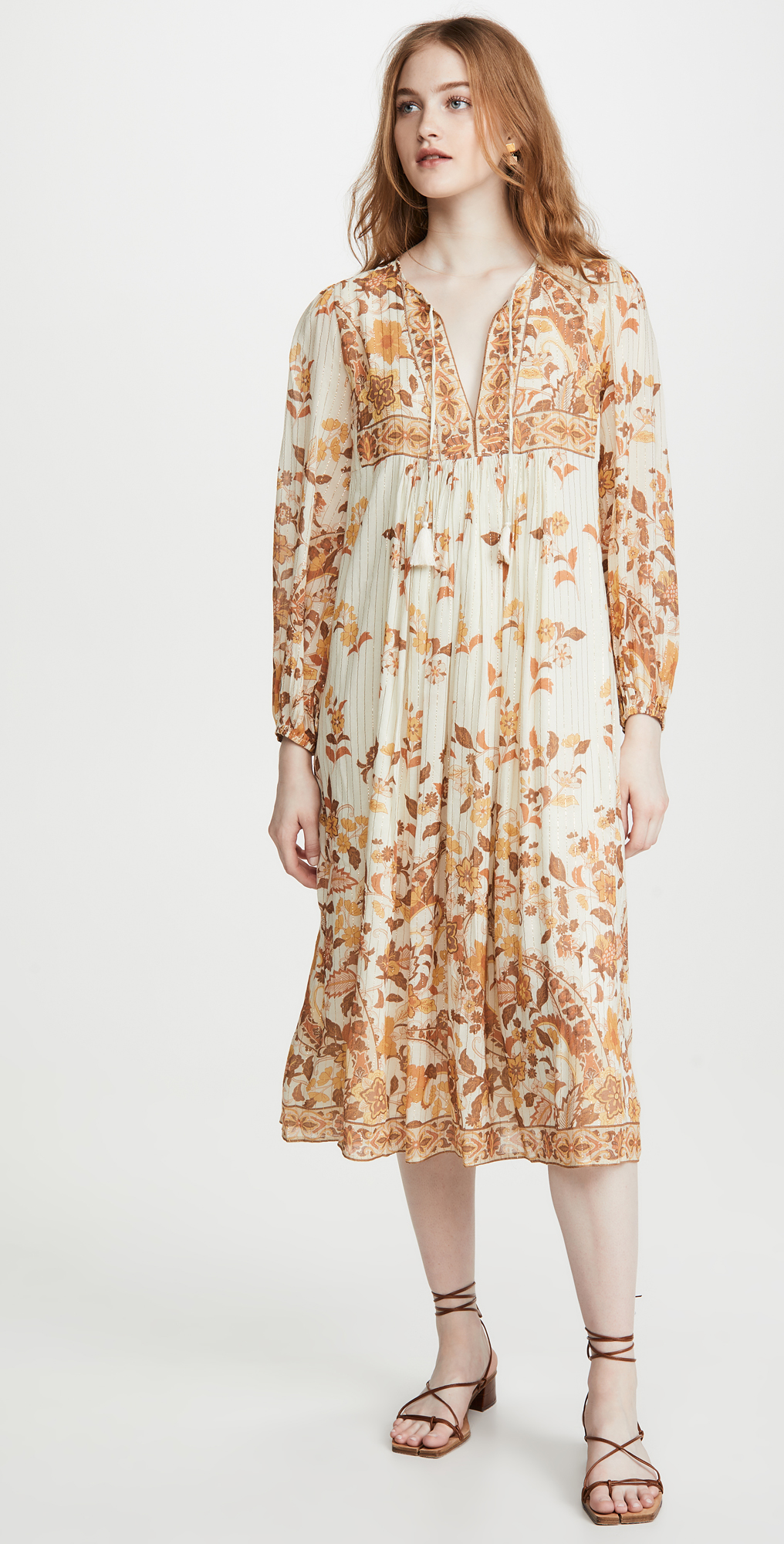 spell peaches slip dress