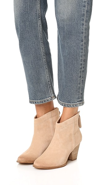 splendid neves stacked heel bootie