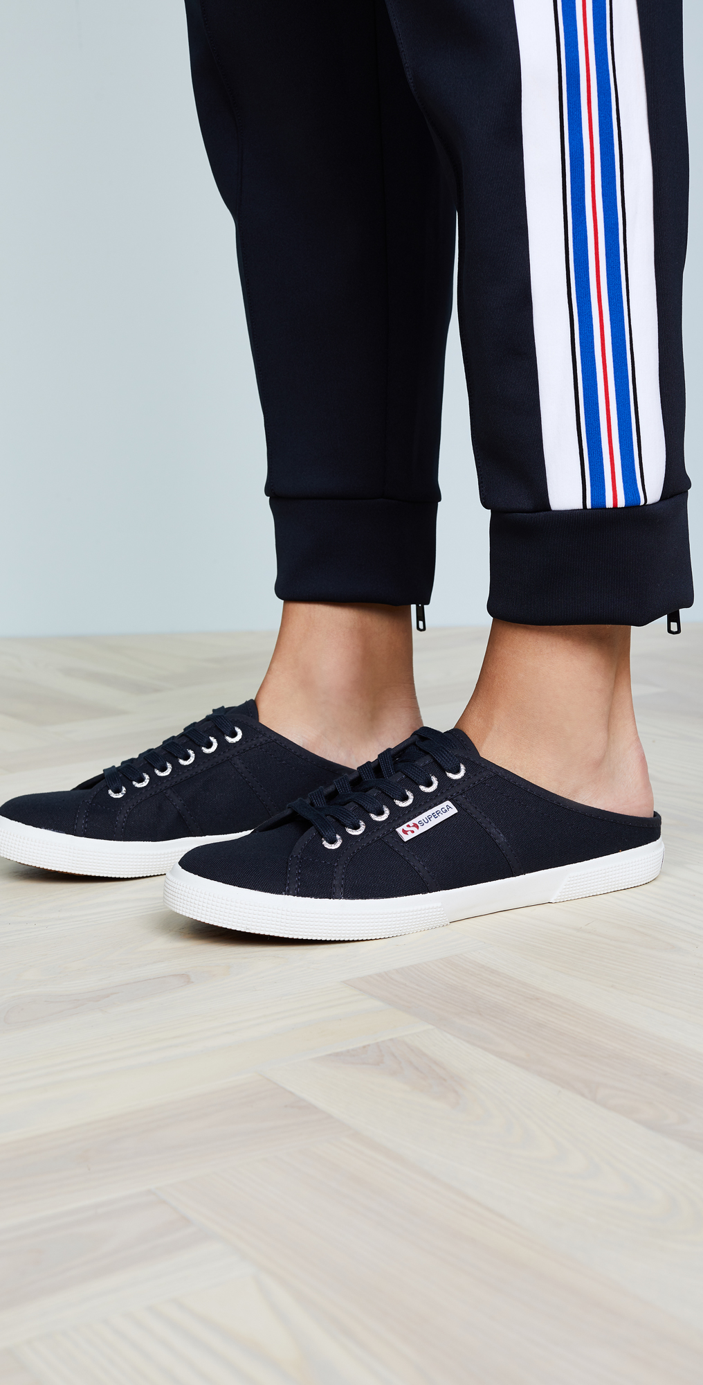 superga slip on mule