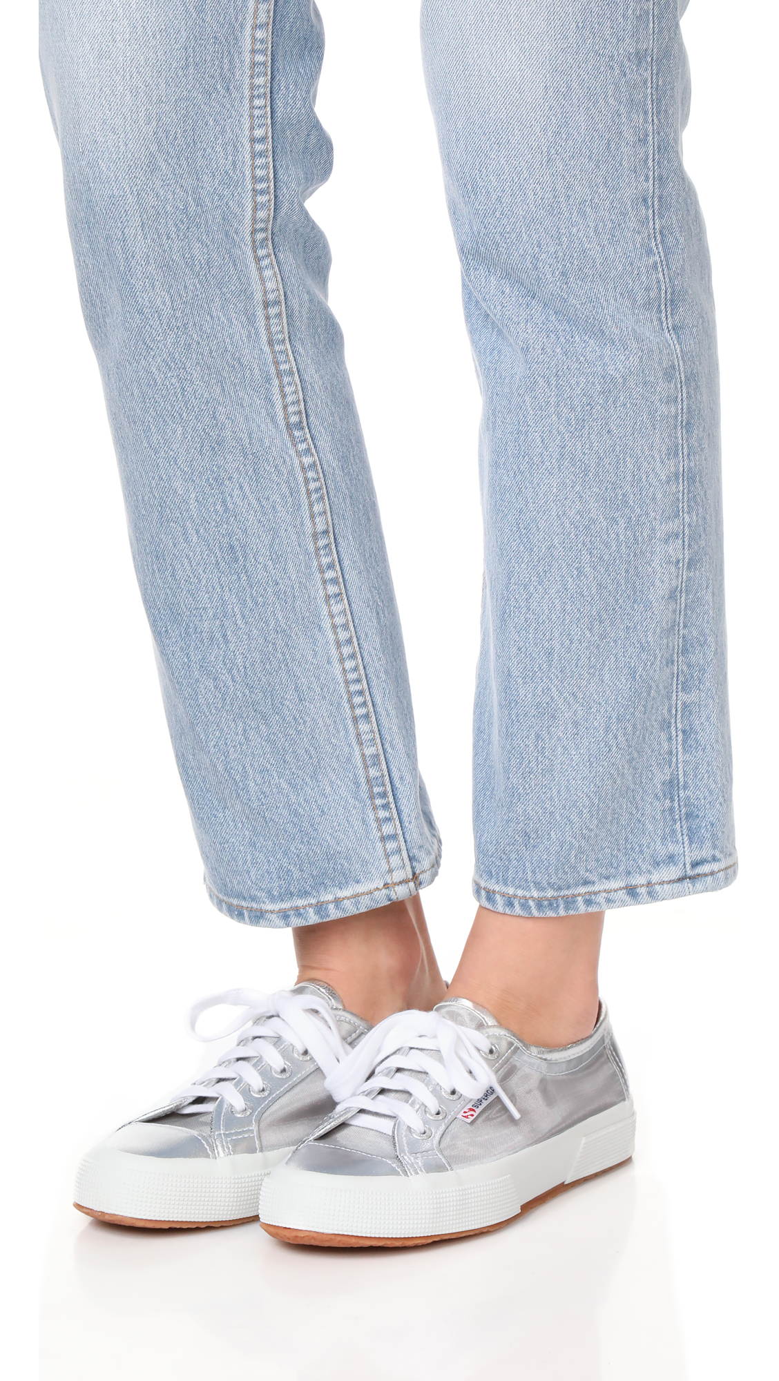 superga netw silver