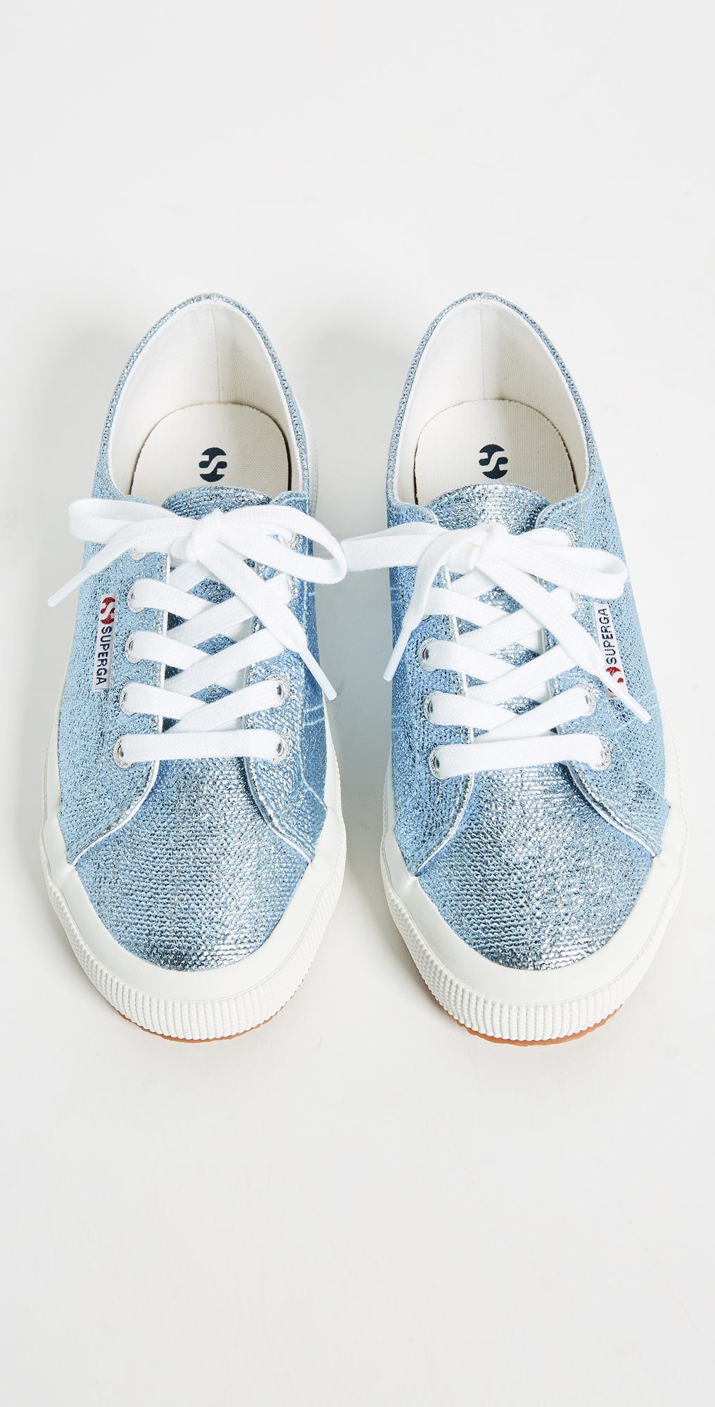 superga blue metallic
