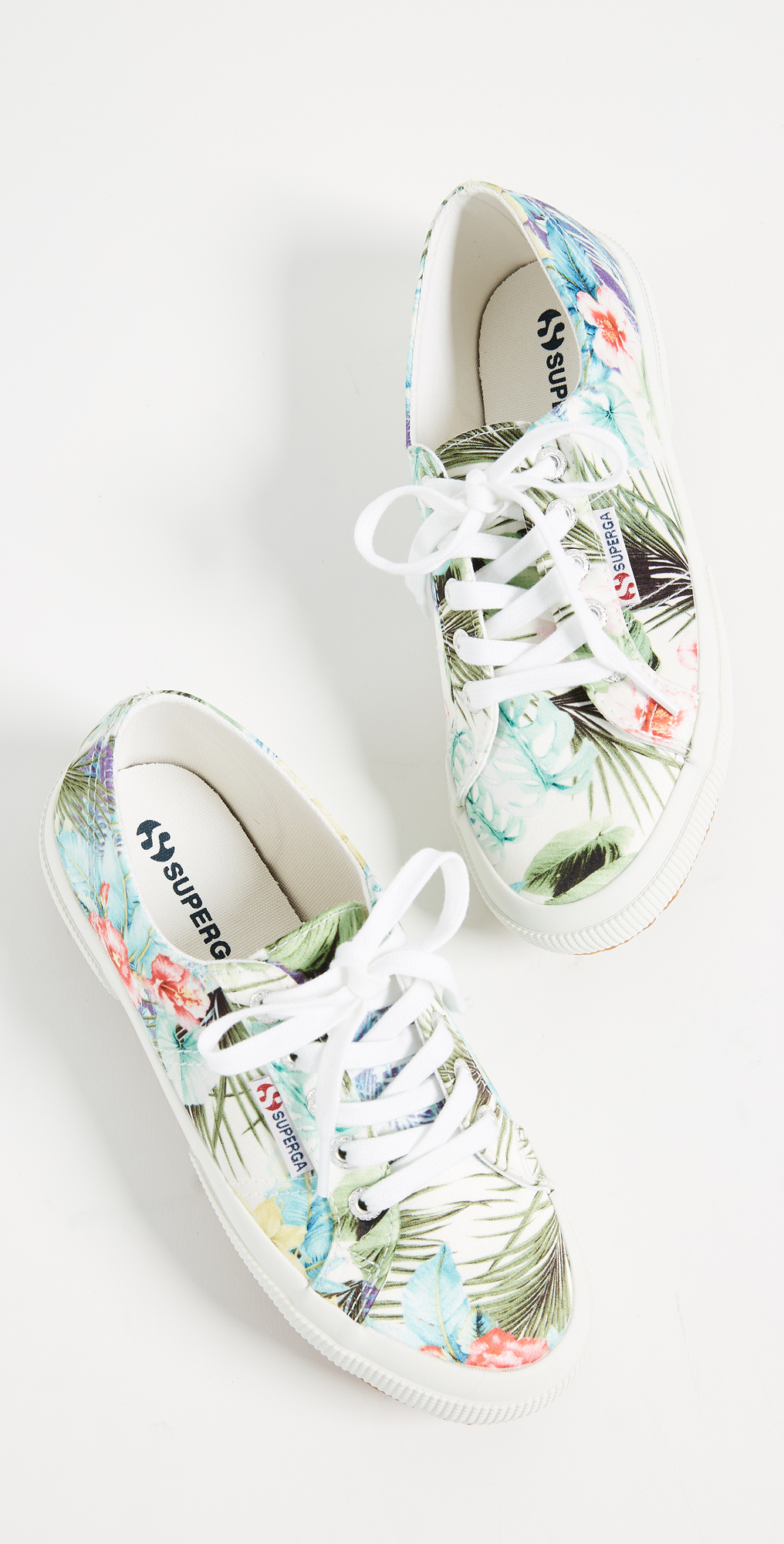 superga hawaiian floral sneakers