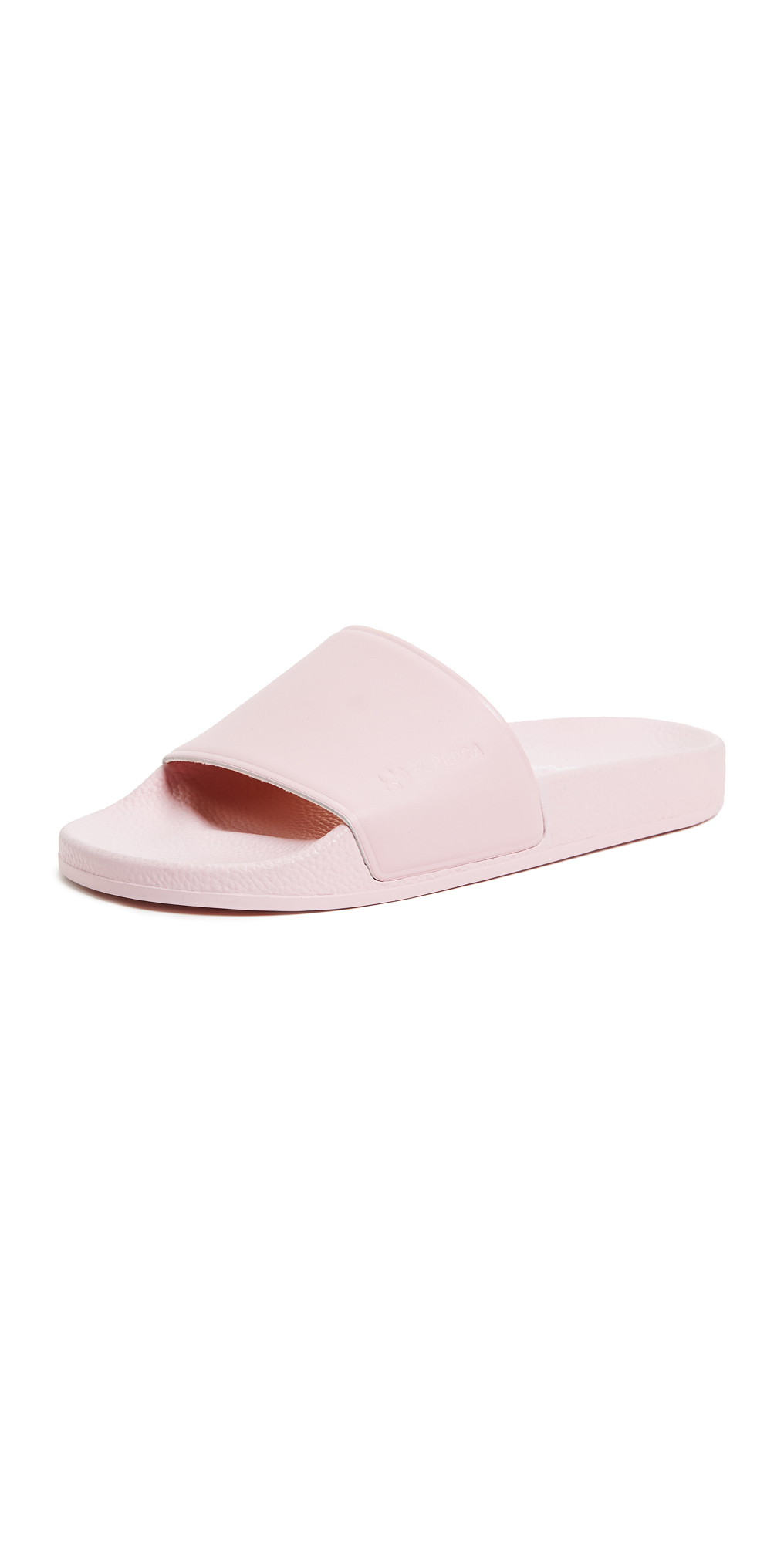 superga pink slides