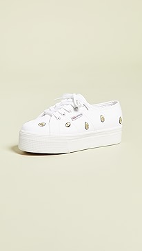 Superga - 2750 Avocado Cotw Platform Sneakers