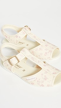 Superga - x LoveShackFancy 1200 Rosetta Sandals