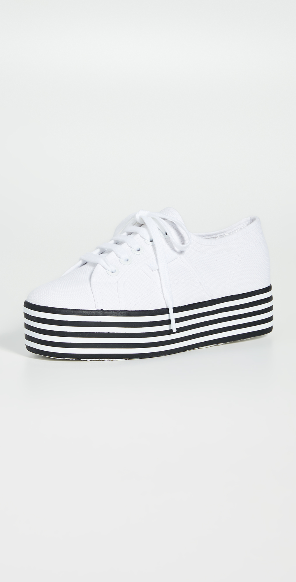 2790 stripe platform sneaker superga