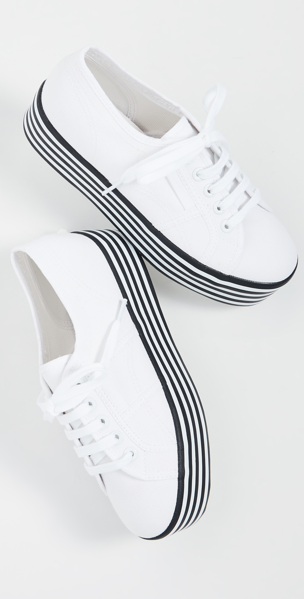 2790 stripe platform sneaker superga