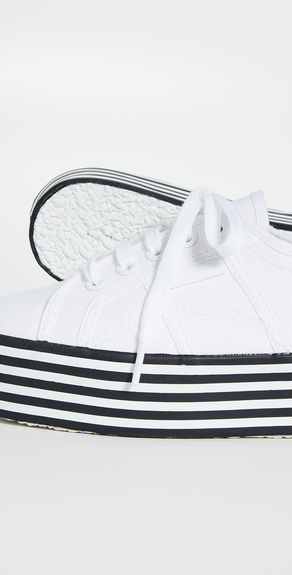 2790 stripe platform sneaker superga