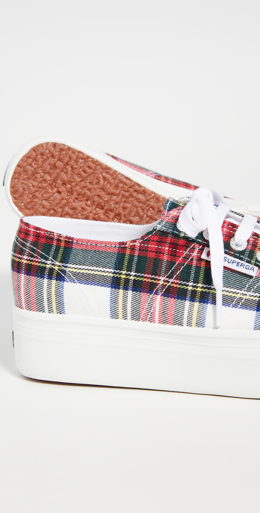 superga plaid classic sneakers