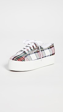 Superga - 2790 Tartan Platform Sneakers
