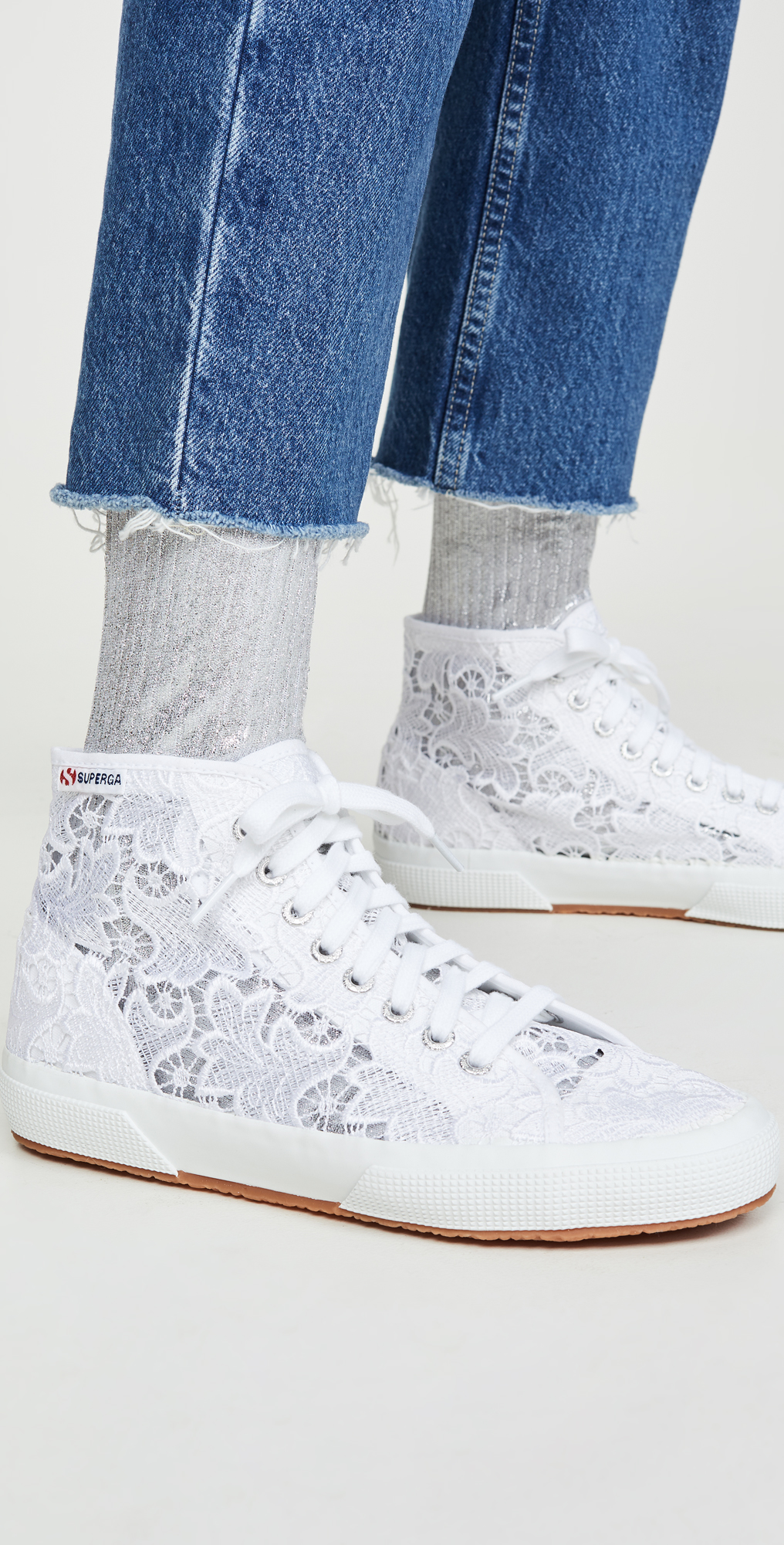 superga slip on macrame