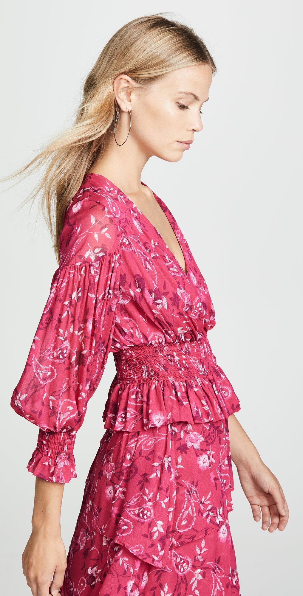 steele winnie midi dress