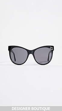 Stella McCartney - Classic Cat Eye Sunglasses with a Masked Lens